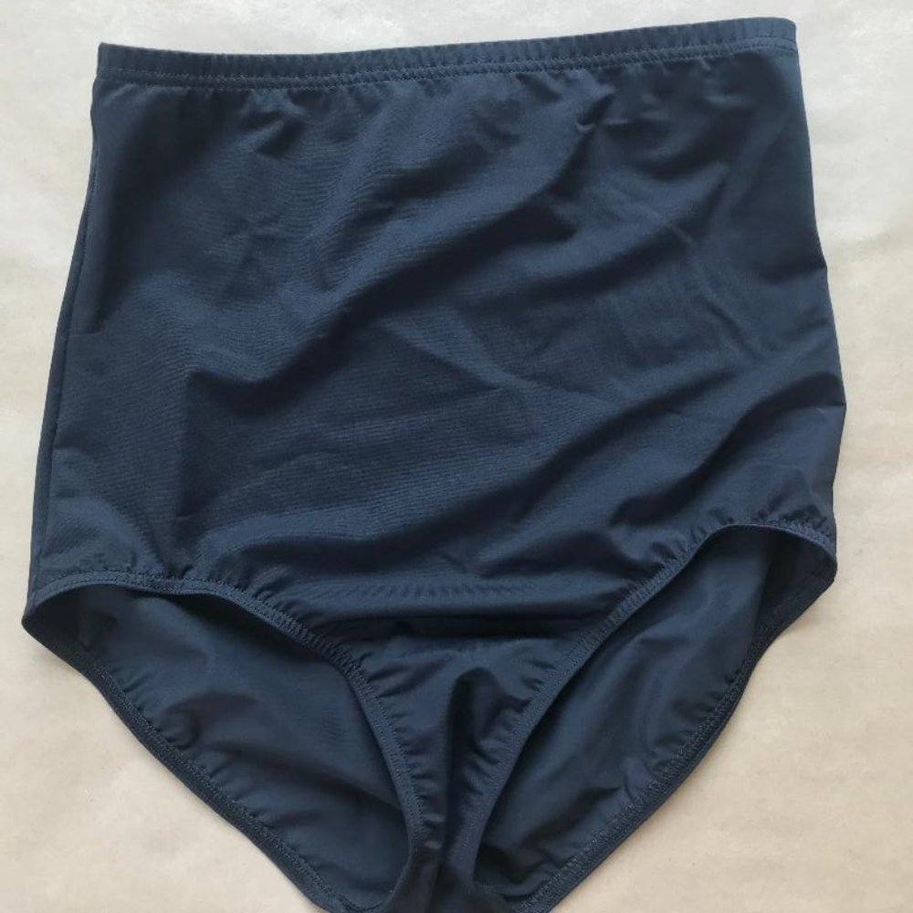 Ultra high waist swim bottom